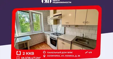 Apartamento 2 habitaciones en Saligorsk, Bielorrusia