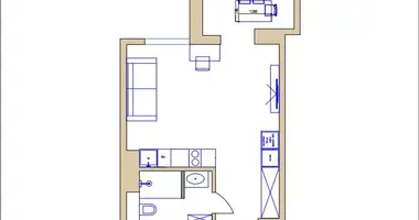 Apartamento 1 habitación en Minsk, Bielorrusia