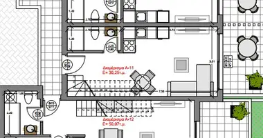 1 bedroom apartment in Kalyves Polygyrou, Greece