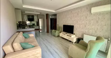 Квартира 2 комнаты со стеклопакетами, с балконом, с мебелью в Мерсин, Турция