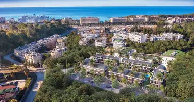 Ático Ático 3 habitaciones con Balcón, con Aire acondicionado, con Vistas al mar en Avsallar, Turquía