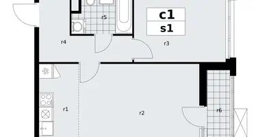 Appartement 2 chambres dans poselenie Sosenskoe, Fédération de Russie