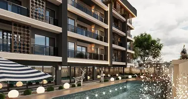 Penthouse 3 bedrooms with Balcony, with Air conditioner, with parking in Alanya, Turkey