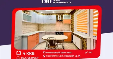 4 room apartment in Salihorsk, Belarus