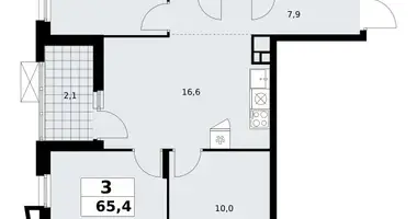 Appartement 3 chambres dans poselenie Sosenskoe, Fédération de Russie