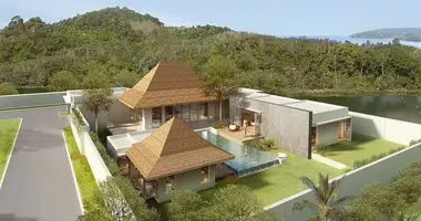 Villa 4 bedrooms with parking, with Furnitured, new building in Phuket, Thailand