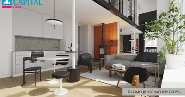 Appartement 2 chambres dans Vilnius, Lituanie