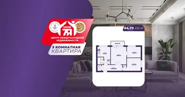 3 room apartment in Minsk, Belarus