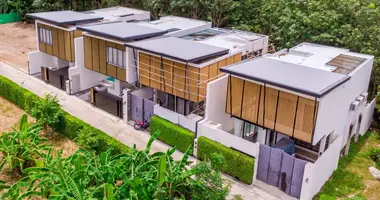 Villa 3 chambres avec Fenêtres double vitrage, avec Meublesd, avec Climatiseur dans Phuket, Thaïlande