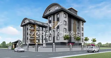 Квартира 2 комнаты с лифтом, с бассейном, с сауной в Ciplakli, Турция