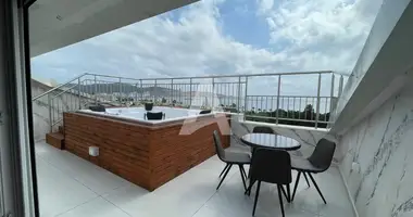 Penthouse 2 bedrooms with Furnitured, with Air conditioner, with Sea view in Susanj, Montenegro