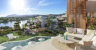 Penthouse 4 pokoi z Klimatyzator, z Widok na góry, z parking w Estepona, Hiszpania