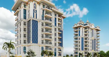 1 room apartment with terrace, with бассейн, with Возможность рассрочки платежа in Yaylali, Turkey