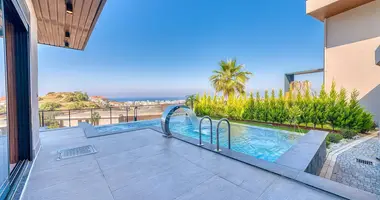 Villa 4 bedrooms with Balcony, with Air conditioner, with Sea view in Alanya, Turkey