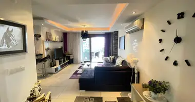 3 room apartment with parking, with swimming pool, with surveillance security system in Alanya, Turkey