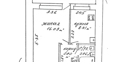 Wohnung 1 zimmer in Minsk, Weißrussland