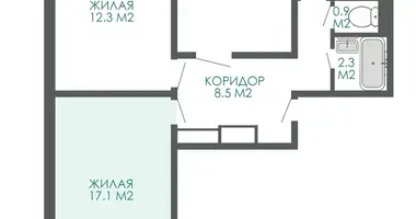 Appartement 3 chambres dans Minsk, Biélorussie