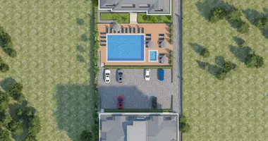 Wohnung 1 Schlafzimmer mit Parkplatz, mit Pool, mit terrassa in Alanya, Türkei