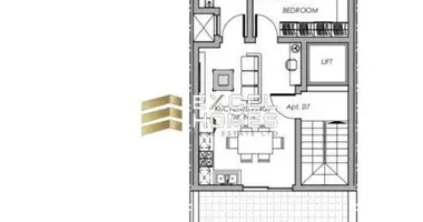 Penthouse 1 bedroom in Ta Xbiex, Malta