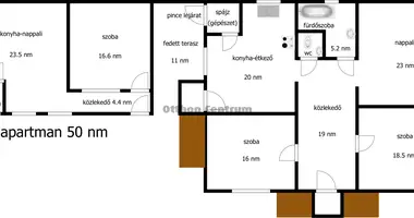 3 room house in Fenyeslitke, Hungary