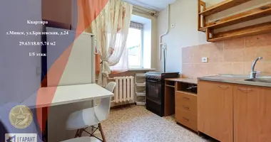 Appartement 1 chambre dans Minsk, Biélorussie