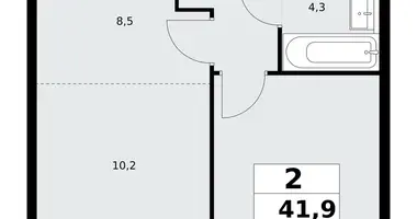 Appartement 2 chambres dans poselenie Sosenskoe, Fédération de Russie