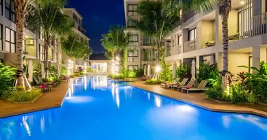 Penthouse 3 chambres avec Fenêtres double vitrage, avec Meublesd, avec Ascenseur dans Phuket, Thaïlande