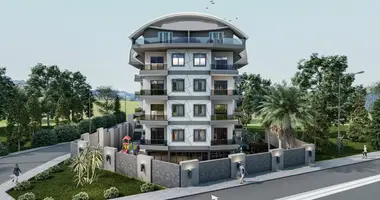 Penthouse 4 pokoi z Balkon, z Klimatyzator, z Widok na morze w Alanya, Turcja