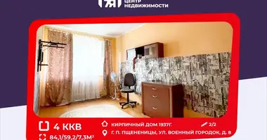 4 room apartment in Pleshchanitsy, Belarus