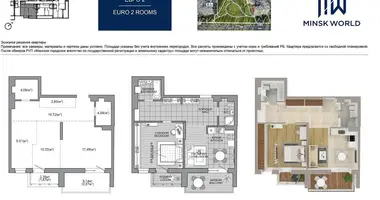 Apartamento 1 habitación en Minsk, Bielorrusia