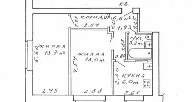 Квартира 2 комнаты в Минск, Беларусь