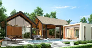 Villa 3 bedrooms with Double-glazed windows, with Furnitured, with Air conditioner in Phuket, Thailand