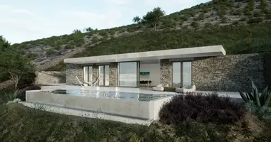 Villa 3 chambres avec Vue sur la mer, avec Piscine, avec Première côte dans Kourounochori, Grèce