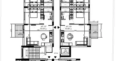 Wohnung 2 Schlafzimmer in Pyla, Zypern