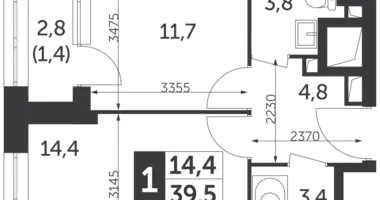 Appartement 1 chambre dans North-Eastern Administrative Okrug, Fédération de Russie