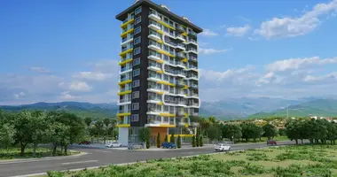 Penthouse 2 bedrooms with Garden, with chicken_furniture, with tech in Alanya, Turkey