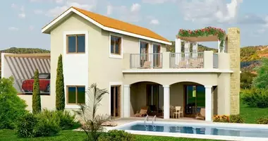 Villa 4 Zimmer mit Schwimmbad, mit Bergblick in Monagrouli, Cyprus