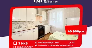 Mieszkanie 3 pokoi w Borysów, Białoruś