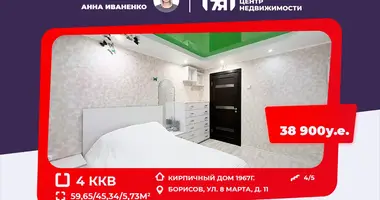 Appartement 4 chambres dans Borissov, Biélorussie