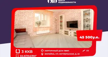 Mieszkanie 3 pokoi w Wilejka, Białoruś