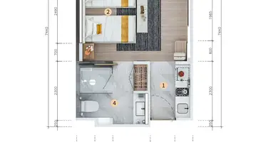 Wohnung in Rawai, Thailand