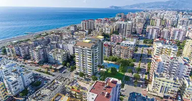 Пентхаус 5 комнат  с балконом, с видом на море, с парковка в Махмутлар центр, Турция