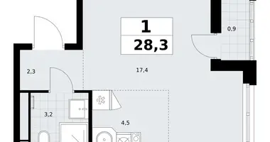 Appartement 1 chambre dans Postnikovo, Fédération de Russie