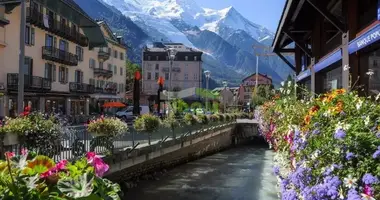 Hotel w Chamonix-Mont-Blanc, Francja