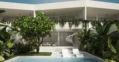 Villa 2 chambres avec Fenêtres double vitrage, avec Balcon, avec Meublesd dans Ubud, Indonésie