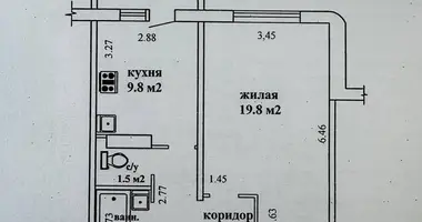 Mieszkanie 1 pokój w Homel, Białoruś