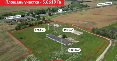 Commercial property 175 m² in Chidrynski sielski Saviet, Belarus