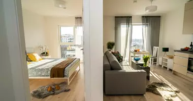 Appartement 1 chambre avec Mobilier, avec Parking, avec Climatiseur dans Varsovie, Pologne