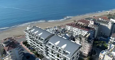 Wohnung 2 Schlafzimmer mit Balkon, mit Klimaanlage, mit Meerblick in Alanya, Türkei