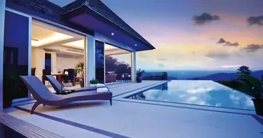 Villa 4 bedrooms with Double-glazed windows, with Furnitured, with Air conditioner in Phuket, Thailand